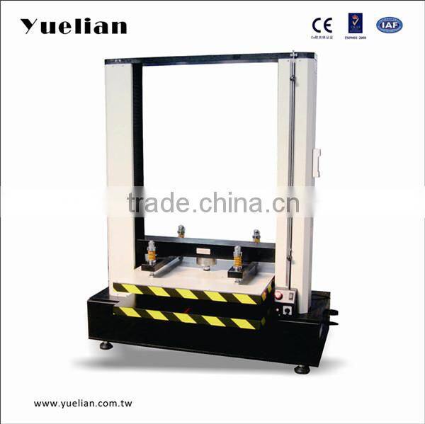 50KN Double Column Electronic Comuter Control Servo Motor Carton and Box Packaging Compression Testing Machine