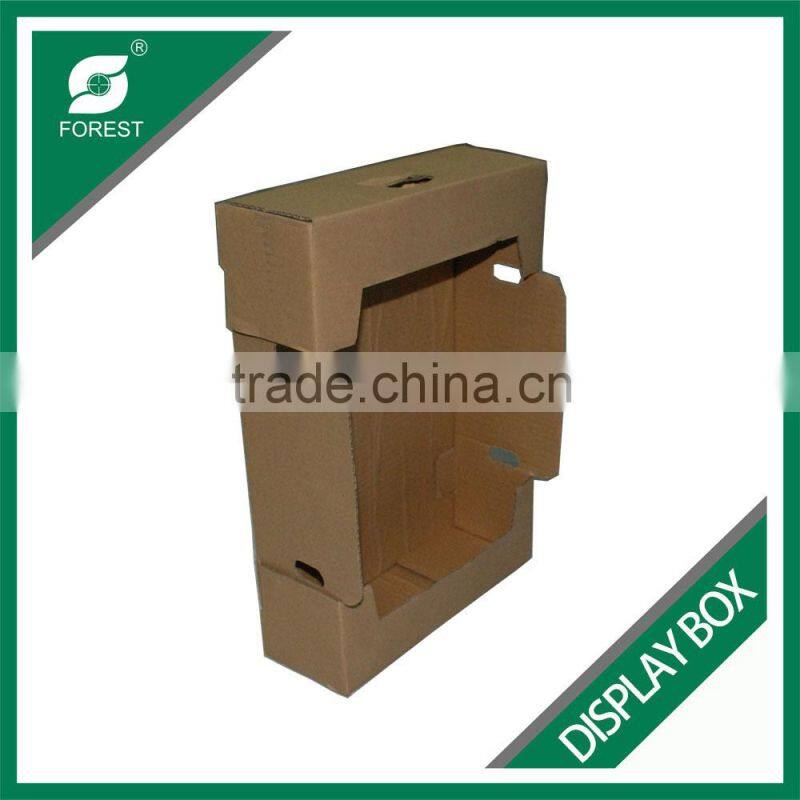 PLAIN DISPLAY BOXES CORRUGATED PACKING DISPLAY BOXES FOR FRUIT CARDBOARD PAPER RETAIL DISPLAY BOXES FOR VEGETABLES