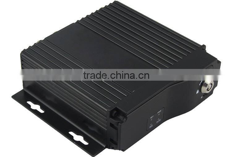 4 channel 128GB Sd Card bus DVR with 720p ahd camera input .