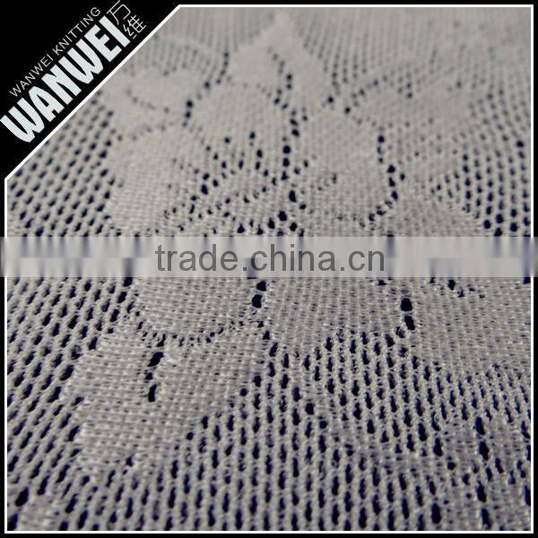 flat new peony designer flower gray resilient and bright nylon spandex lace fabric for spring and summer dress wholesale 4182