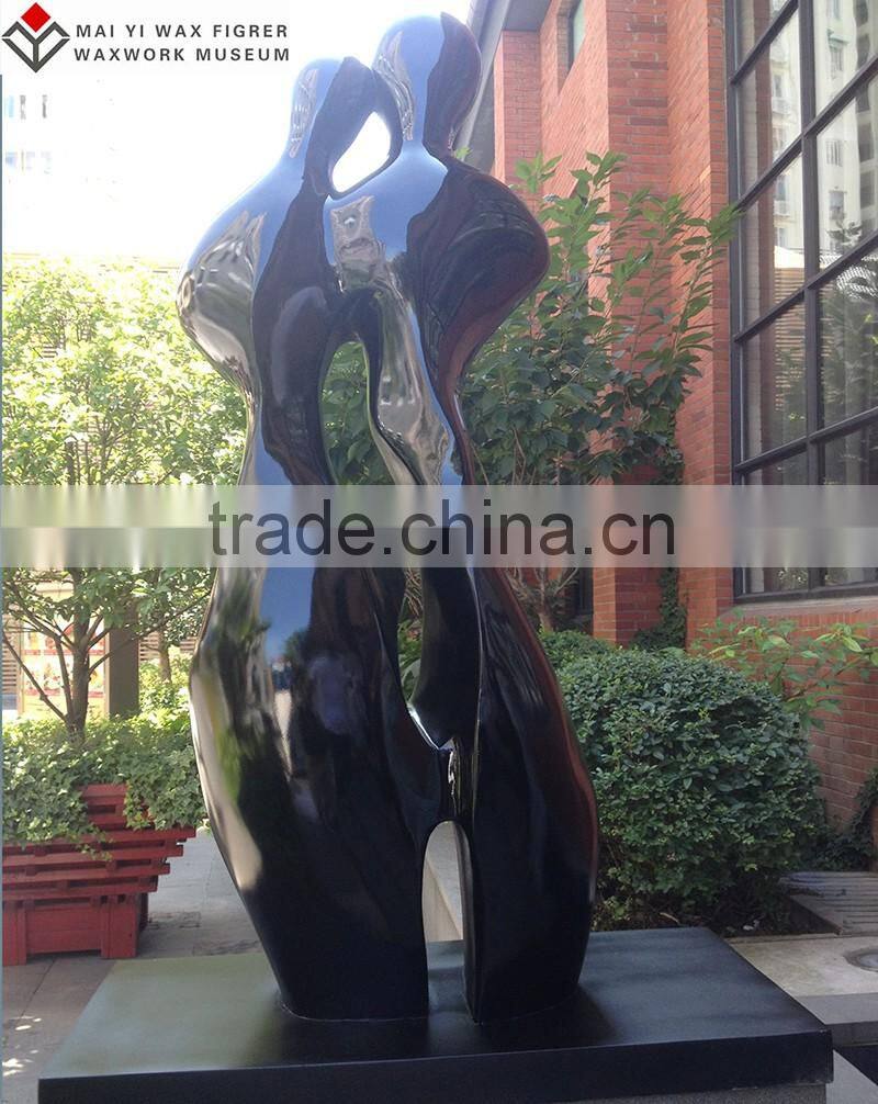 Art sculpture of fiberglass resin statue for garden decoration