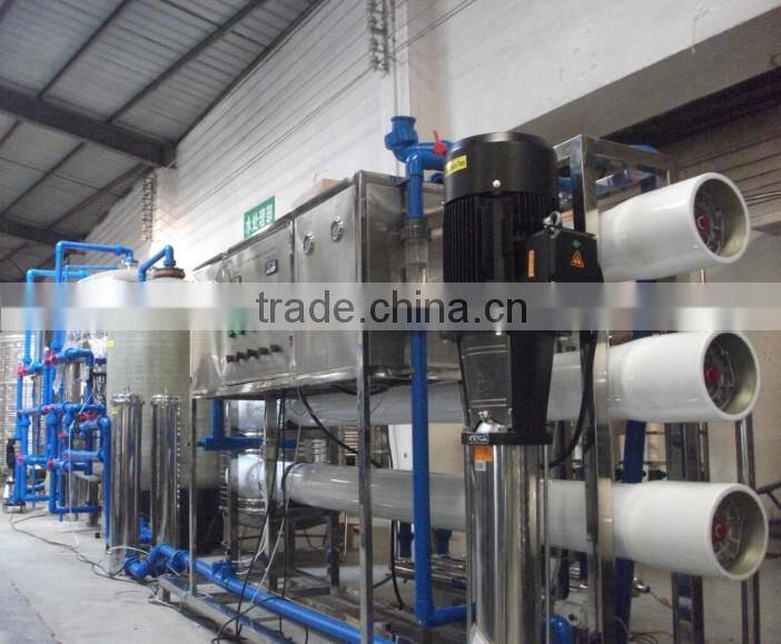 Good quality well water spring water mineral water Jiangmen Angel 2000~ 10000LPH RO water purification system