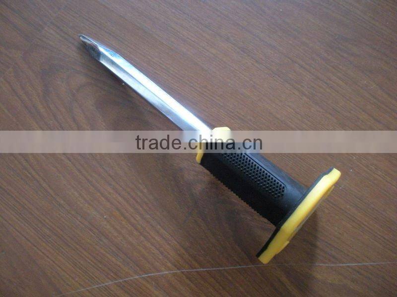stone point cold chisel chisel with safe guard