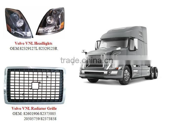 Volvo VNL chrome hood mirror, 82361059 / 82361058, American truck parts