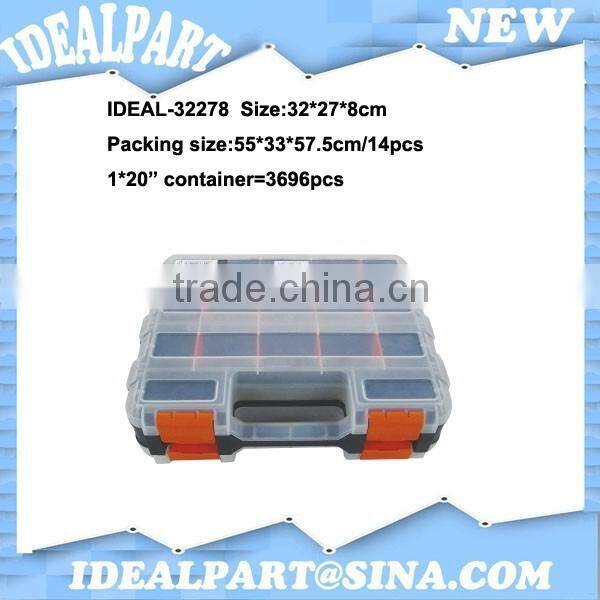 Portable Clear Plastic Jewelry Box