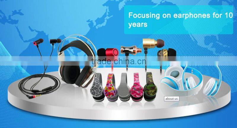 high quality Super Bass detachable Wholesale Stereo Wired Headphone With Mic
