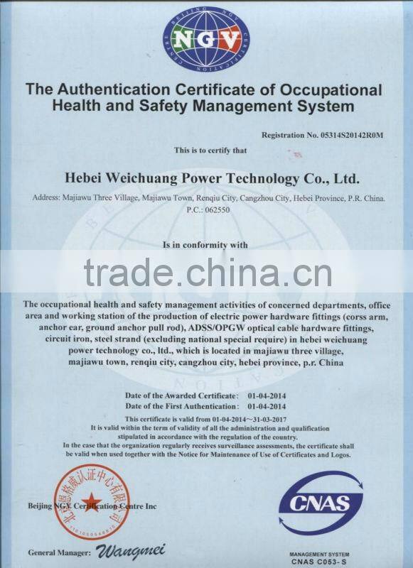 wire wedge type strain clamp