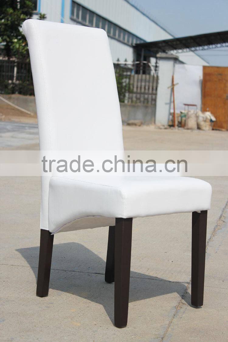 New design arriva fashionable High back pu Dining chair Y407