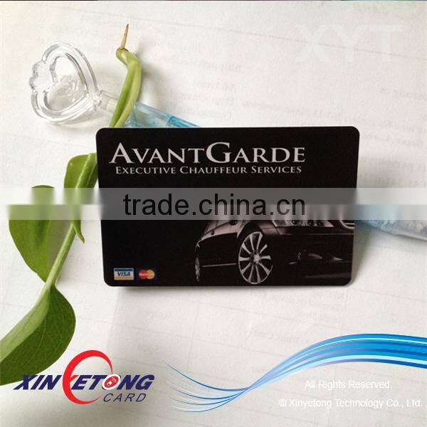 RFID card with chips
