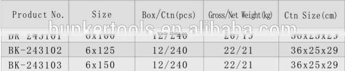 6*100,6*125,6*150 Screwdrivers