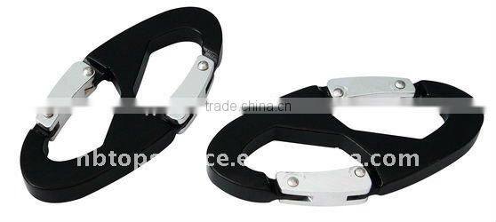 TC-453 2013New Hot Sale Mini Aluminum D Shape Camping Carabiner For Promotion