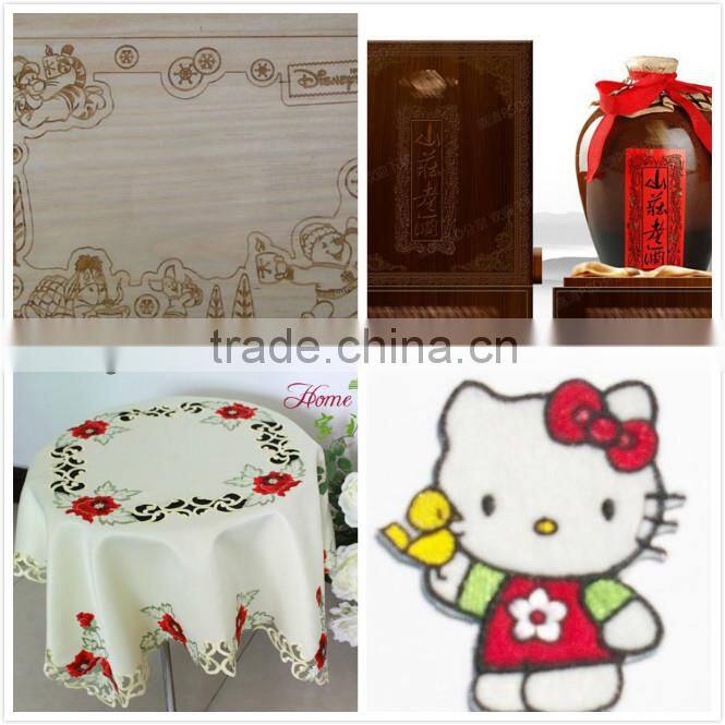 laser engraving cutting machine for acrylic,rubber,wood,plastic and nonmetal materials