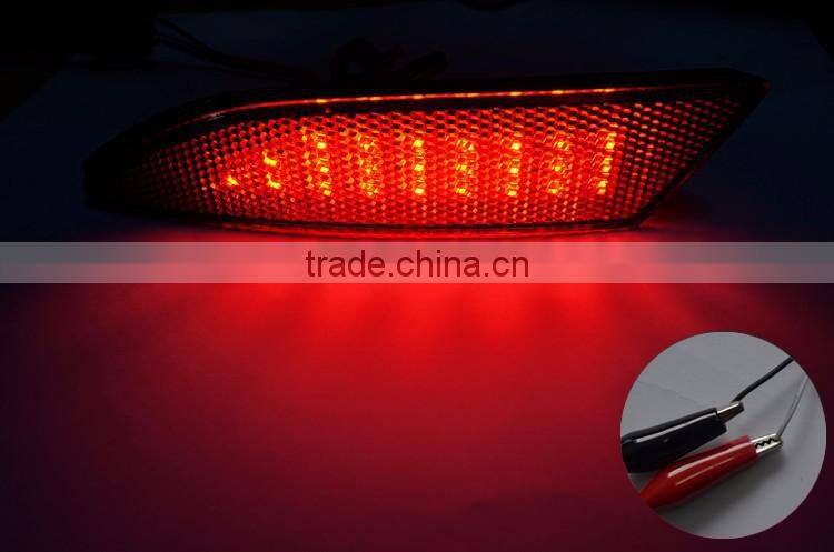 Car Brake Light 12V LED Rear Bumper Reflectors Warning Lamp For Ford Focus 3 Sedan Hatchback 2012 2013 2014