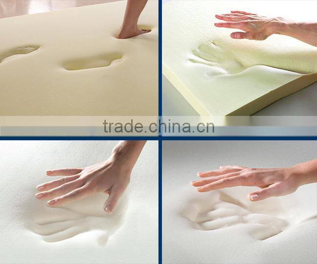 sleep easy compress roll memory foam mattress topper