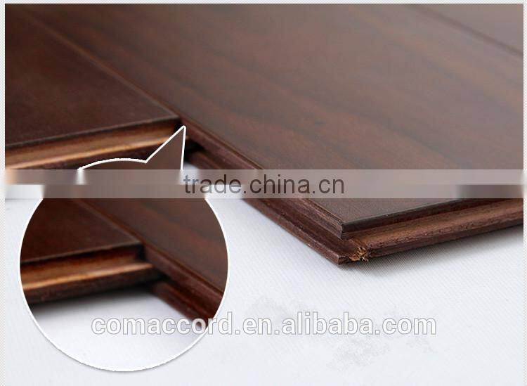 UV Lacquered Engineered Walnut Flooring