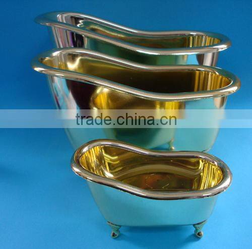 2015 NEW! plastic mini bathtub container for shampoo bottle