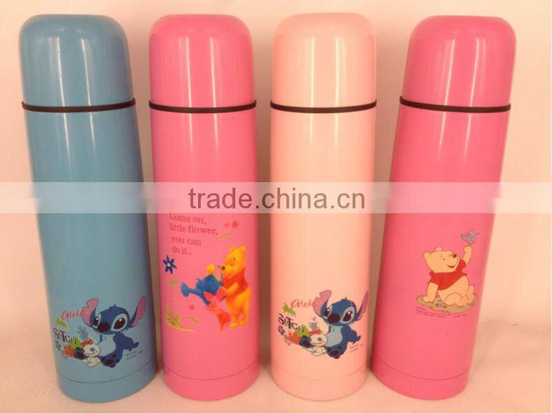 The most classical quality stainless steel vacuum bullet type flask