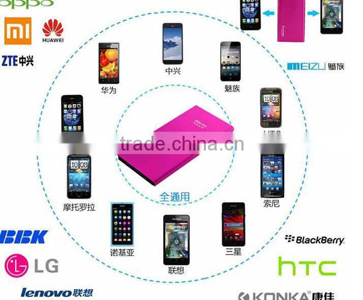 shenzhen power bank supply slim portable usb travel charger, power bank 80000mah