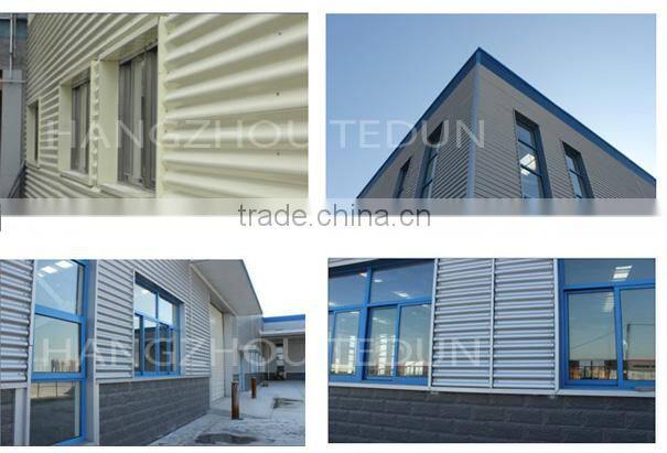 Aluminum Pu sandwich roof panels