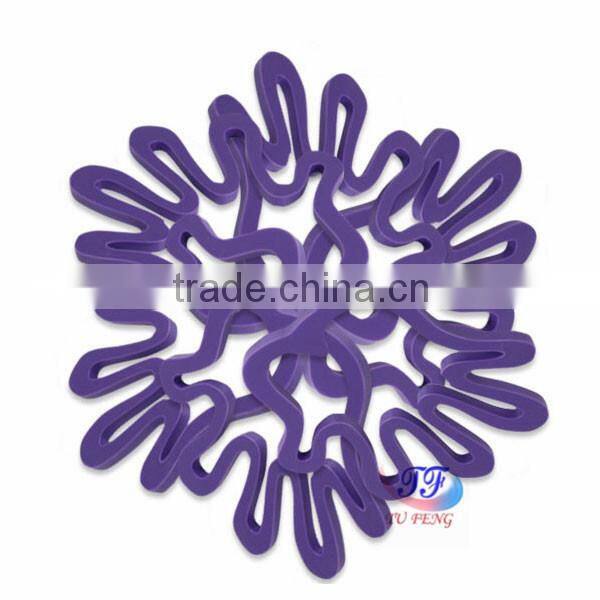 hand shapped customed silicone baby play mat