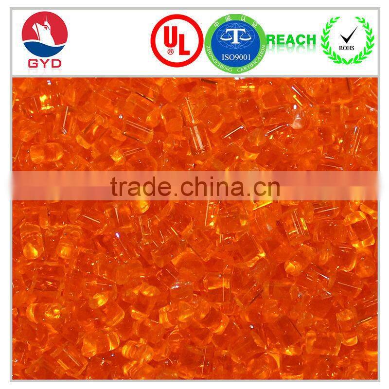 Fire resistant Low halogen PC engineering plastic granules / International Environmental Polycarbonate raw material manufacturer