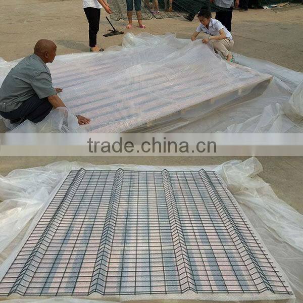 Welded Wire Mesh Fencing With Razor Wire