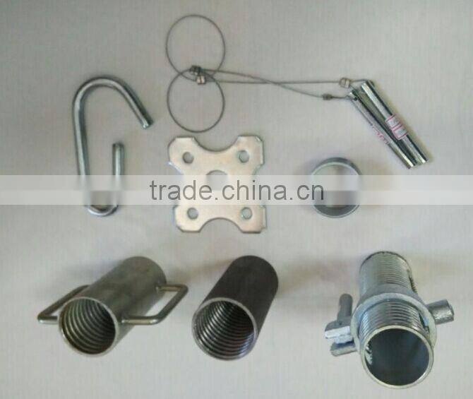 Galvanized prop nut/scaffolding prop accessories sleeve and nut