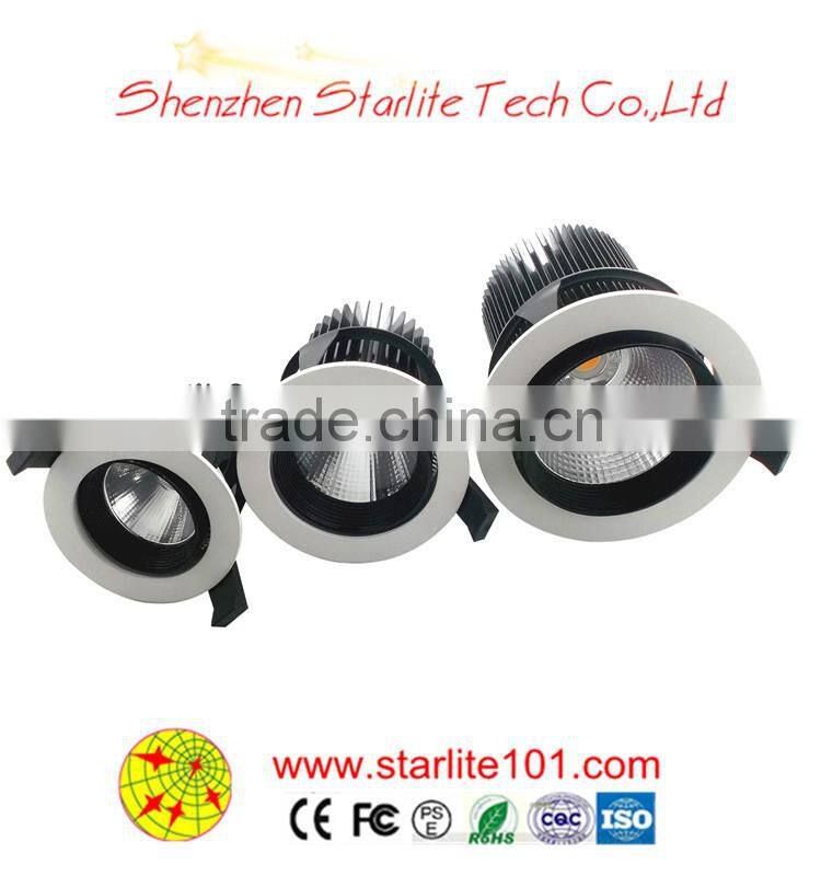 High Brightness 230V 10W cob led suspended ceiling lighting