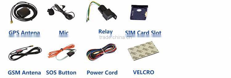 Real-time tracking car vehicle GPS tracker all Aluminum alloy