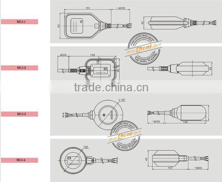 High Quality Newest Electronic Float Flow Switch M15-3