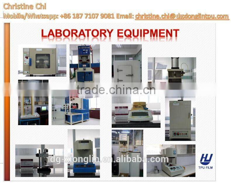 Colored TPU Sheet for fashion bags/raincoat/lady shoes