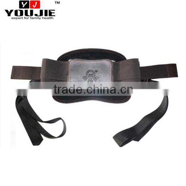 Youjie industrial leather magentic men's lumbar back support
