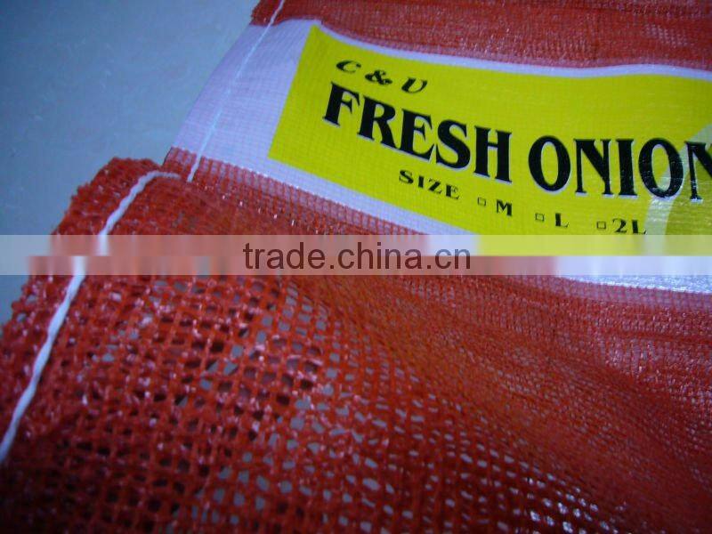 2012 top sale pe net bags with drawstring for fruit and vegetable with OEM service