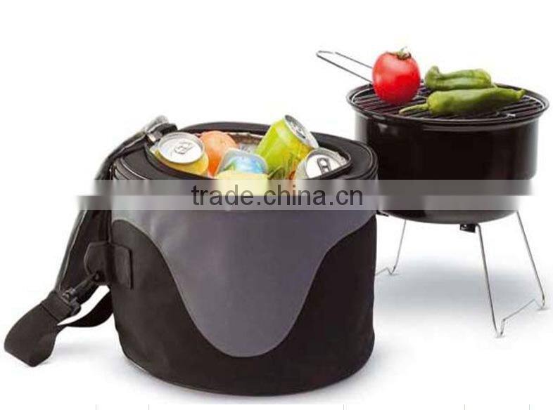 Steel Metal Type BBQ Mini Charcoal Grill
