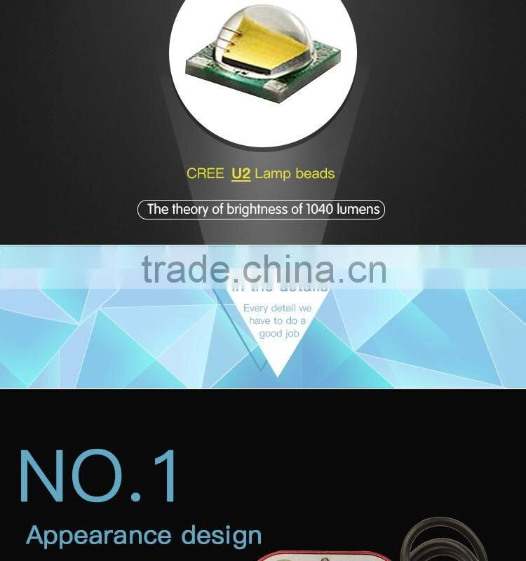 TOP XM-U2 1900lm headlamp Bicycle light led power frontal LED Headlamp for outdoors