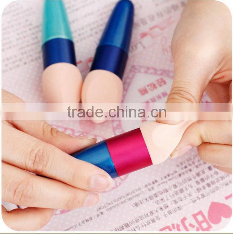 cosmetics beauty 2016 New deisgn cosmetic powder puff with handle