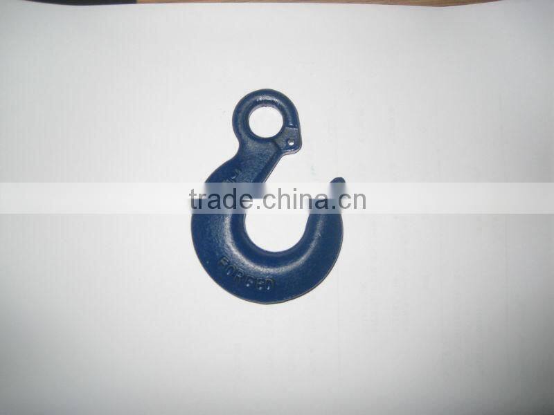 G70 us type hot sales alloy steel eye type safety hook