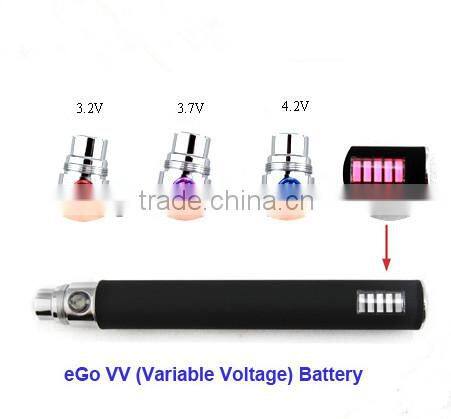 variable voltage battery Ego vv battery wholesale ego vv battery