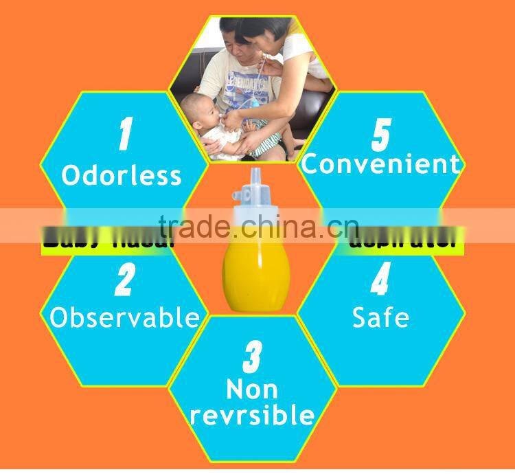 Newest soft silicone nasal aspirator for baby nasal aspirator