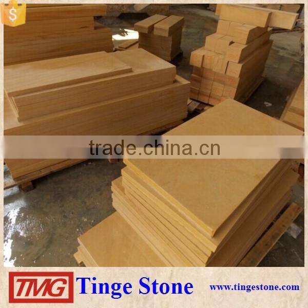 Chinese Yellow Sandstone Wall Tiles For Decoration