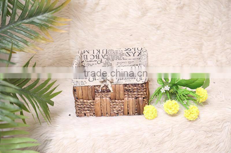 7 hand woven - pastoral style - straw - Storage Basket - Storage Basket - water basket - sundry basket - woven baskets