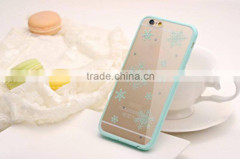 Bulk Buy From China Plastic Equipment Case with TPU Bumper For iPhone 6