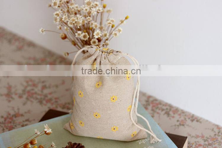 Cheap Linen Fabric Pouch,Linen Cosmetic Bags Wholesale
