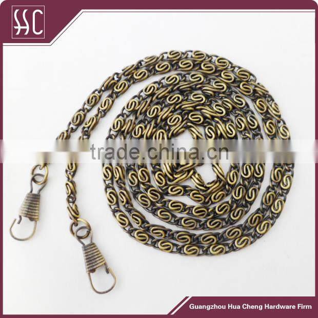bag hardware handbag accessory chain with lobster clasp wholesale metal chain