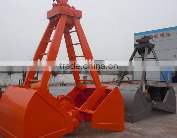 stainless steel elevator clamshell bucket for cranes