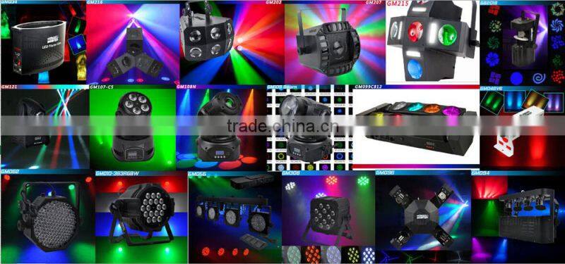 stage equipment flash light stun with 10W white leds moving head spider light
