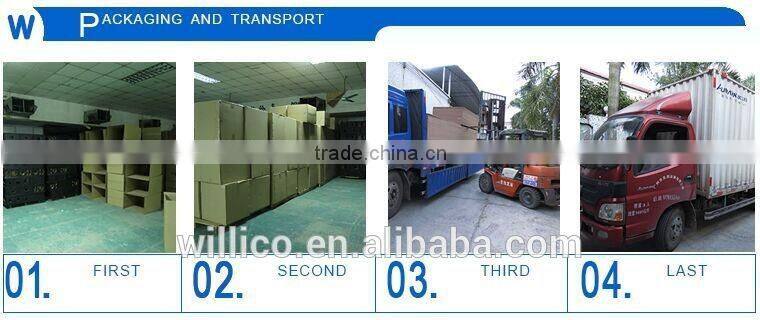 2015 best creative portable big bass subwoofer plastic speaker with color light