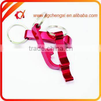 Promotion Customized Cheap Blue Cute Cat-shaped Beer Bottle Opener Keyring