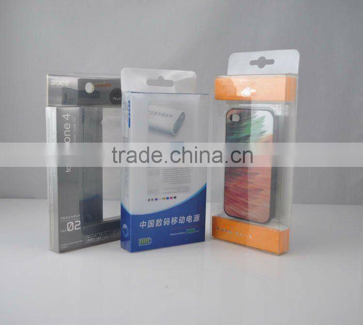 Elegant plastic package for packing phone accessory