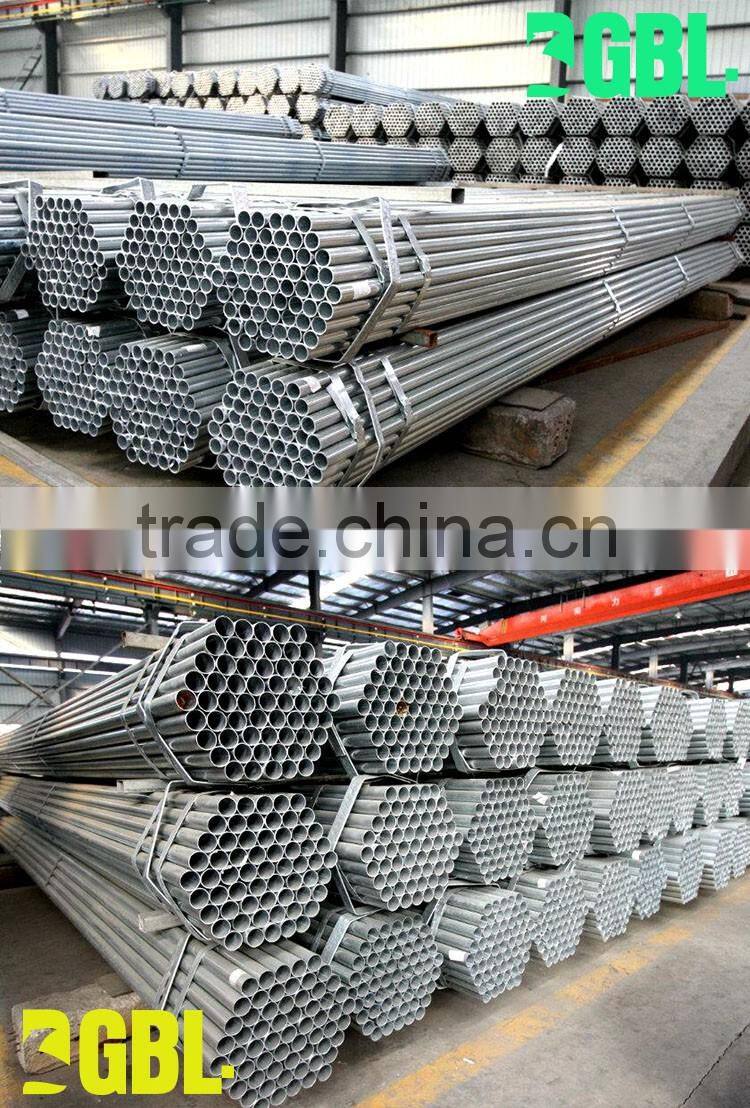 lightweight greenhouse mild steel thick wall pipe